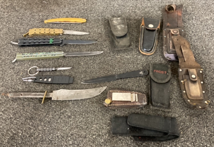Assorted Knives & More