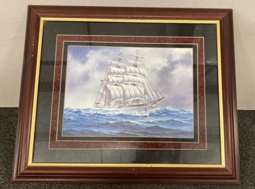 Sailboat Print Decor