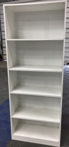 White Bookshelf