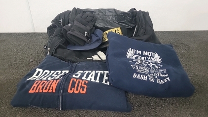 Adidas Dufflebag, Large Adult Sweaters, Hats and More