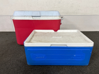 Rubbermaid and Coleman Coolers