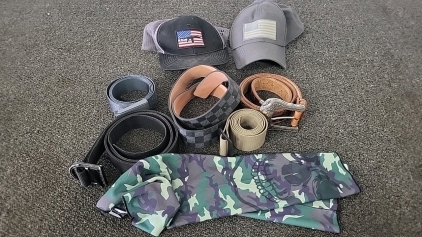 (5) Men's Belts and Hats