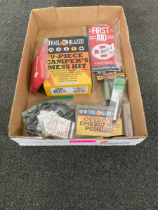 First Aid Kit, Razor Blades, Arrows & More