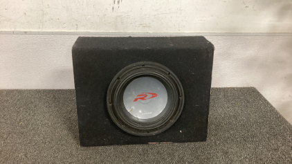 10 Inch Alpine Subwoofer With Box