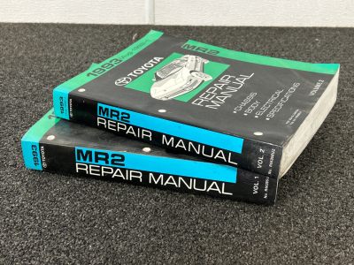 Pair of Toyota Repair Manuals