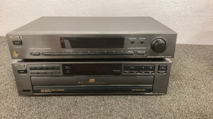 Sony Tuner, and Compact Disc Player