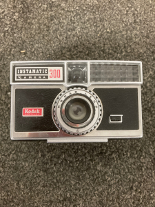 Kodak Instamatic 300 With Flash Bulbs, Case and More