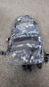 Navy Digital Blue CamelBack Maximum Gear Waterpack