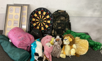Sleeping Bag, Camping Chair, Speed Bag, and More