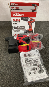 Hyper Tough (18) Volt Cordless Drill