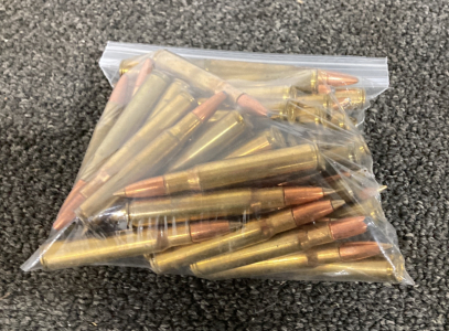 Sandwich Bag of 30.06 Rounds