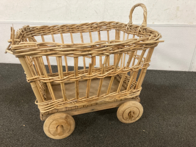 Wooden Cart/Basket