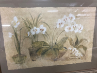 Large Framed Floral Paining