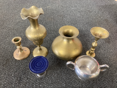 Metal Candle Holders And More