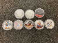 Collectible Disney Coins With Trump 2020 Presidential Coins