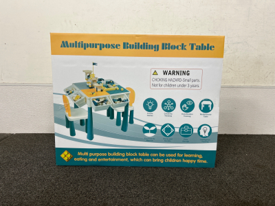 Multipurpose Building Block Table New in Box