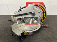 Tradesman 10” Compound Miter Saw Powers On