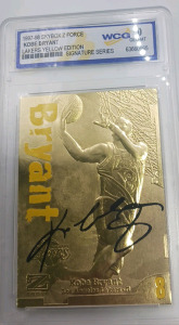 Kobe Bryant Signature Series Card