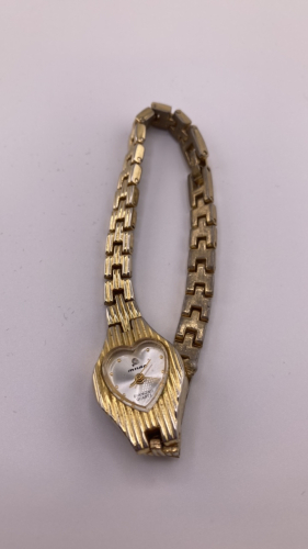 Gold Toned Band - Heart Shaped Face Milan Watch