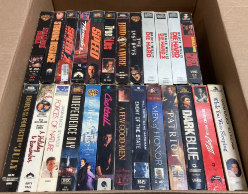 (25) Drama and Action VHS Movies