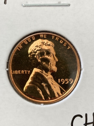 1959 Choice Proof Vintage Copper Penny