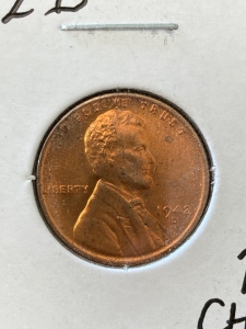 1942-D RB Choice BU++ Wheat Copper Penny