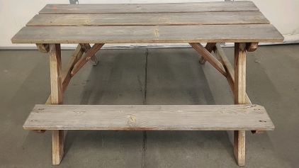 Wooden Picnic Table