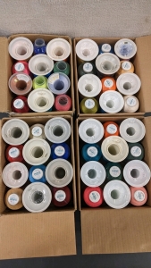 (48) Fufus Rayon Thread Spools