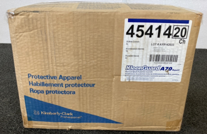 Box Of Protective Coveralls