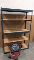 48x18x72 Utility Shelves, Defunct Shop Vac