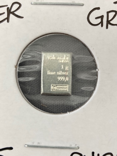 1 Gram Silver Suisse Bar