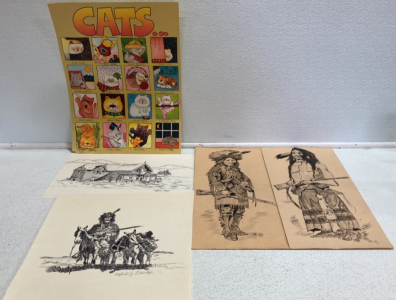 (5) Local Artists Drawings