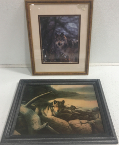 (2) Frames Wolf Pictures