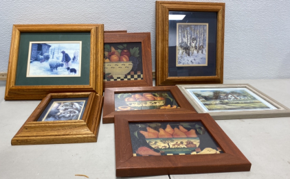 Wall Paintings In Frames Various Painting Various Sizes