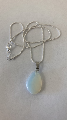 Natural Opal Gemstone Necklace