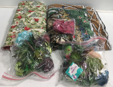 Cardinal Blanket, Wolf Blanket, Artifical Plants/Flowers