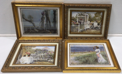 (4) Wall Hanging Garden Pictures