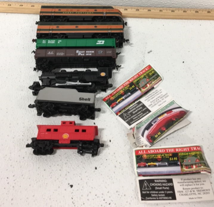 (7) Toy Trains/Carts