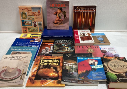 (20) Reference Books: Antiques, Pottery, Arts and Crafts