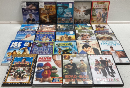 (25) Assorted Family DVDs