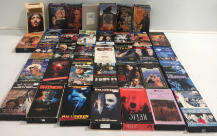 (26) VHS Movies