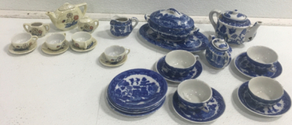 (2) Mini Tea Sets