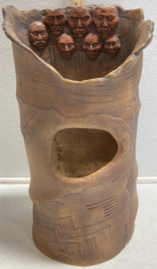 Large Decorative Pottery Vase