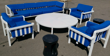13 Pcs Poolside Patio Furniture Set