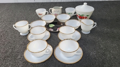 Fire King Tea Set