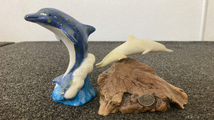 Dolphin Statuettes