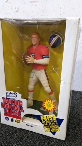 1996 Talking 10" John Elway Figure in Box