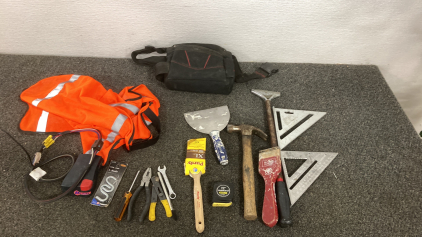 Speed Square, Hammer, and More