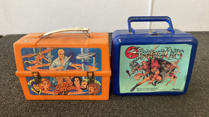 Flash Gordon And ThunderCats Lunchboxes