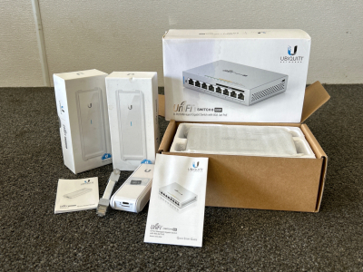 Ubiquiti Networks Unifi Cloud Keys and 8 Port Managed Gigabit Switch